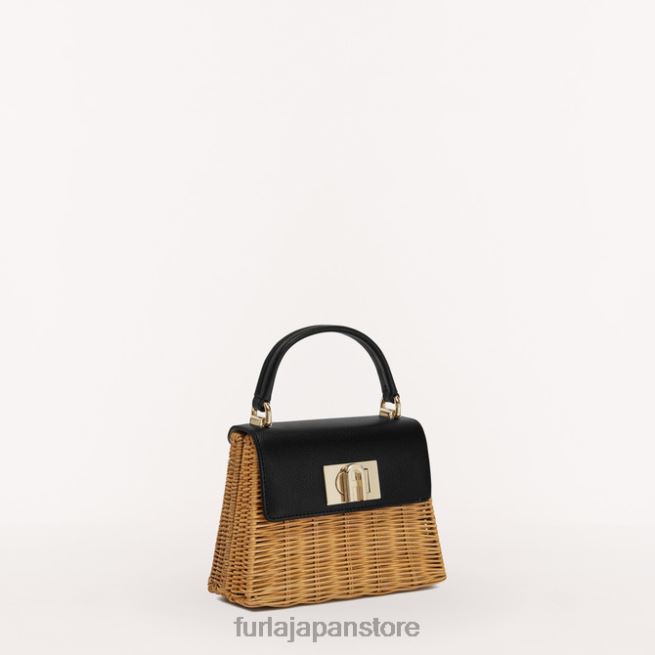 Furla 1927 トップハンドル ミニ 女性 アクセサリー 8B64V105 ネロ