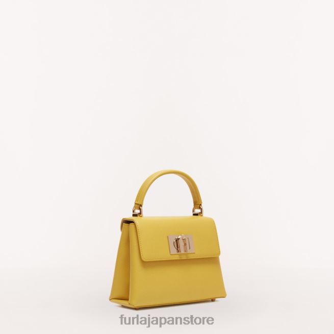 Furla 1927 トップハンドル ミニ 女性 アクセサリー 8B64V115 ハニー