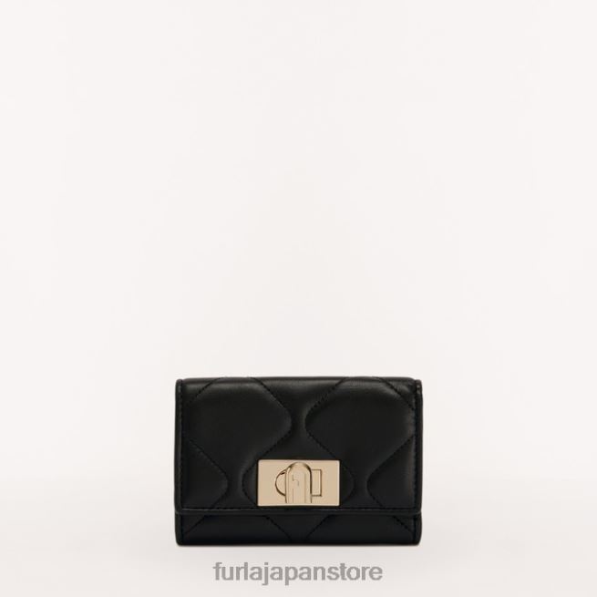 Furla 1927 コンパクトウォレット M 女性 アクセサリー 8B64V195 ネロ