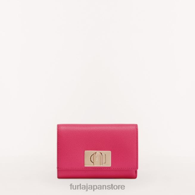 Furla 1927 コンパクトウォレット M 女性 アクセサリー 8B64V196 ポップピンク