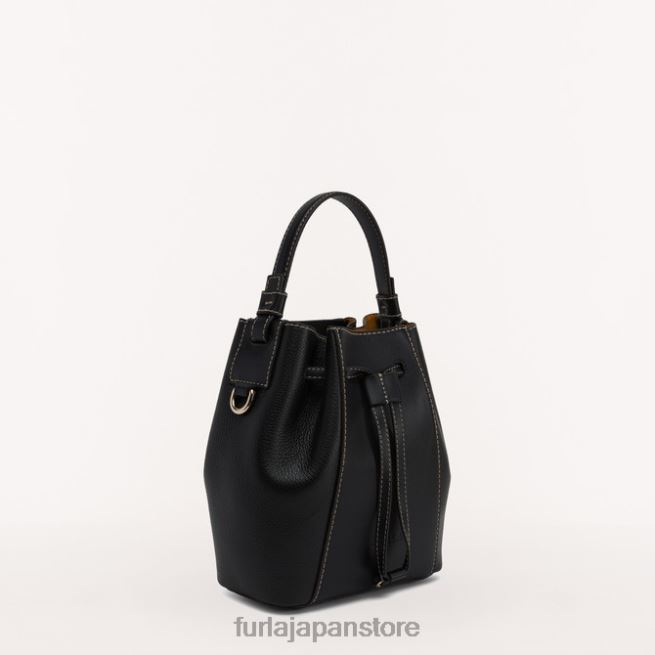 Furla ミアステラ バケットバッグ ミニ 女性 アクセサリー 8B64V120 ネロ