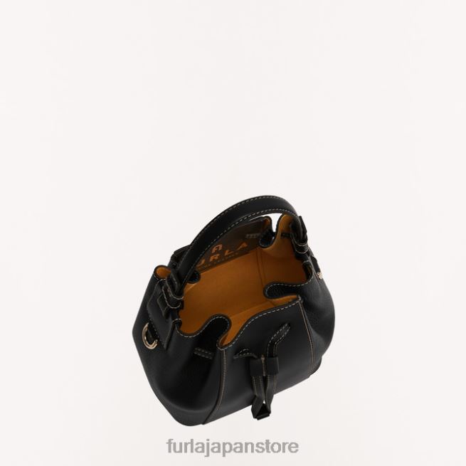 Furla ミアステラ バケットバッグ ミニ 女性 アクセサリー 8B64V120 ネロ