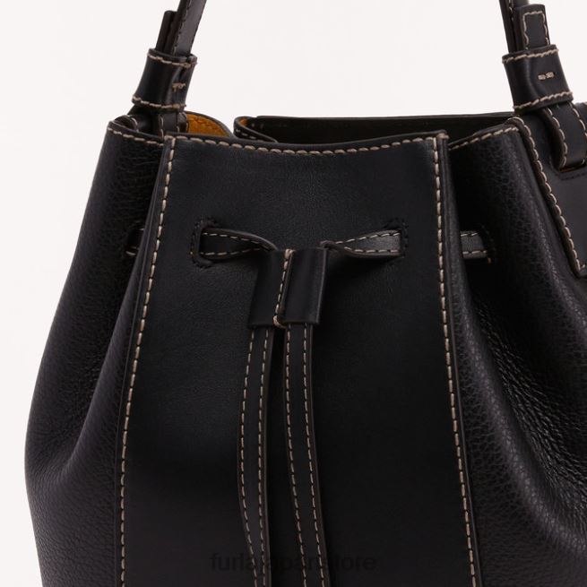 Furla ミアステラ バケットバッグ ミニ 女性 アクセサリー 8B64V120 ネロ