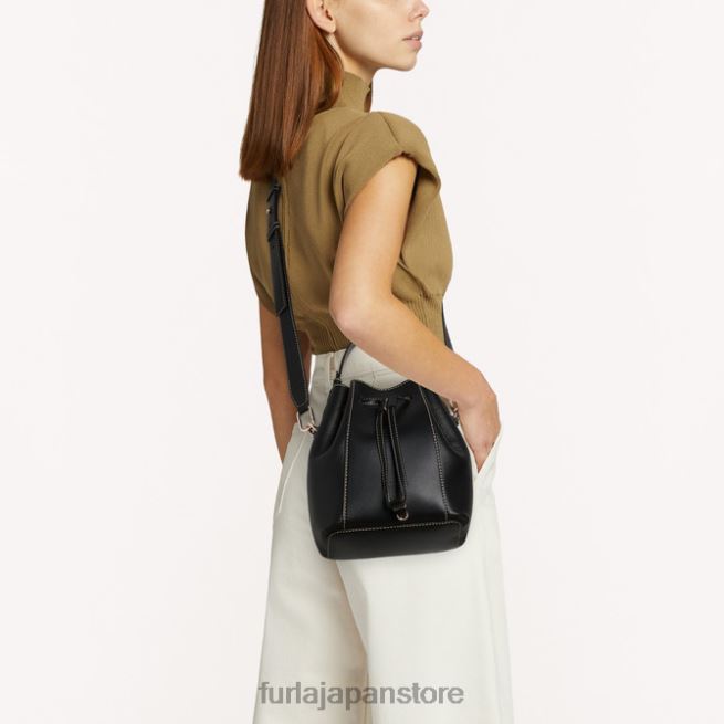 Furla ミアステラ バケットバッグ ミニ 女性 アクセサリー 8B64V120 ネロ