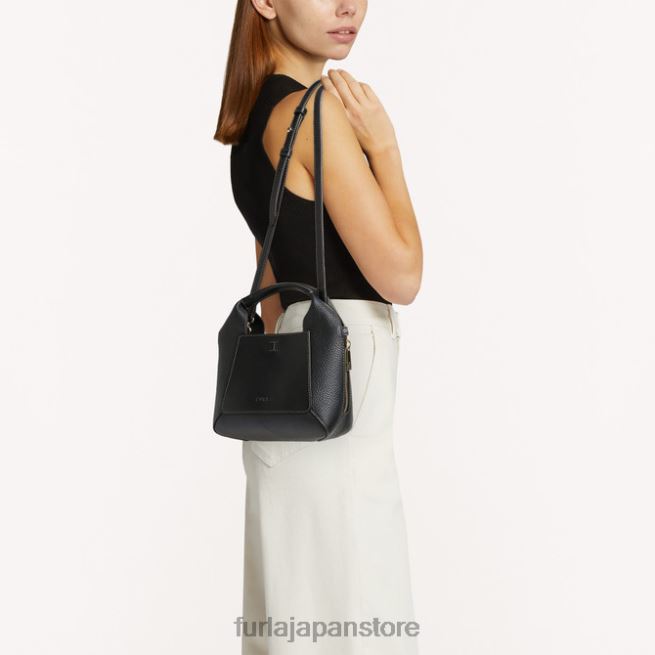 Furla ギルダトートミニ 女性 アクセサリー 8B64V58 ネロ/マーモC