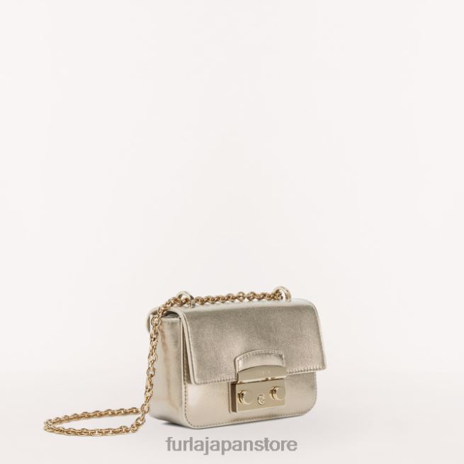 Furla メトロポリス クロスボディ ミニ 女性 アクセサリー 8B64V76 カラー ゴールド ブロンズ