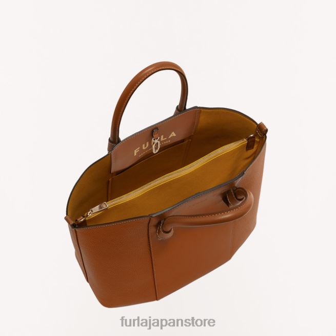 Furla ミアステラトートL 女性 アクセサリー 8B64V52 コニャックh