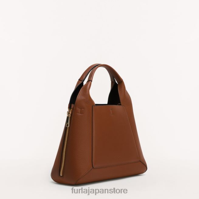 Furla ギルダトートM 女性 アクセサリー 8B64V55 コニャックh/ネロ