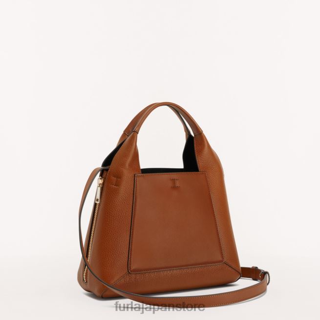 Furla ギルダトートM 女性 アクセサリー 8B64V55 コニャックh/ネロ