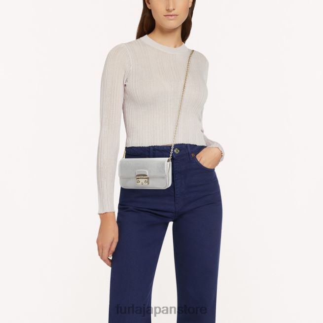 Furla メトロポリス ミニバッグ M 女性 アクセサリー 8B64V72 色シルバー