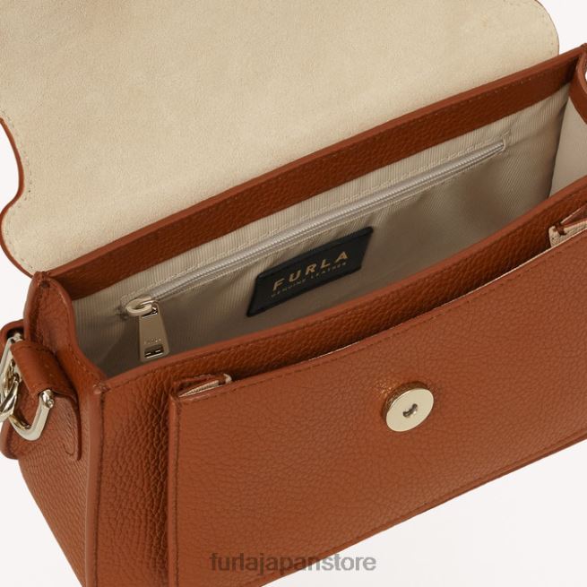 Furla ソフィア グレイニー トップハンドル S 女性 アクセサリー 8B64V118 コニャックh