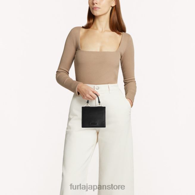 Furla リネア フューチュラ ミニバッグ S 女性 アクセサリー 8B64V121 ネロ