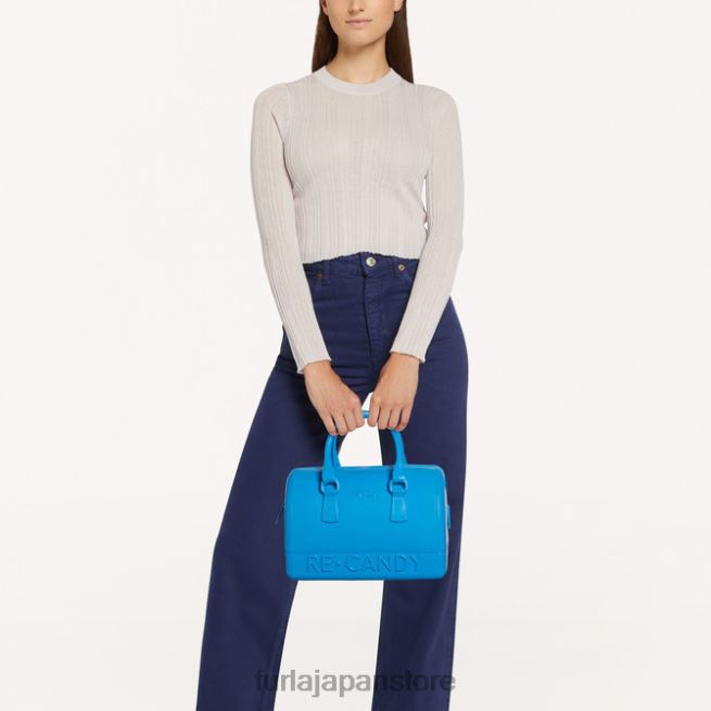 Furla キャンディボストンバッグS 女性 アクセサリー 8B64V122 シアノ