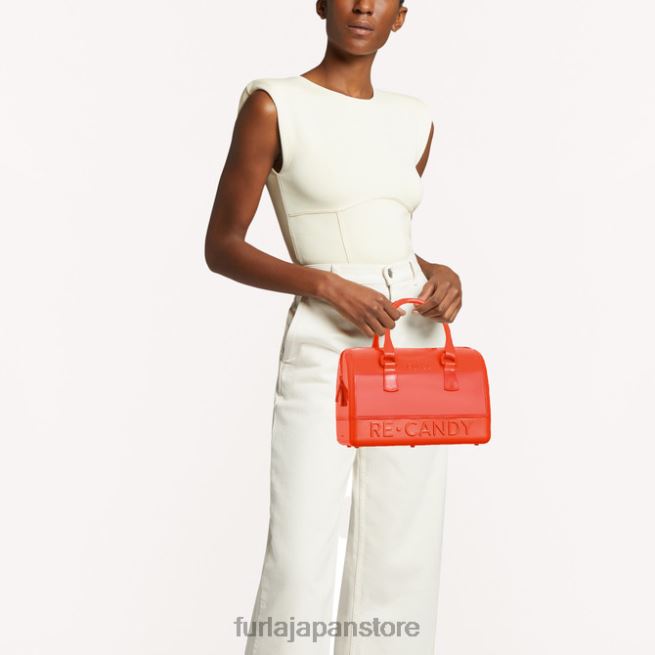 Furla キャンディボストンバッグS 女性 アクセサリー 8B64V126 タンジェリン