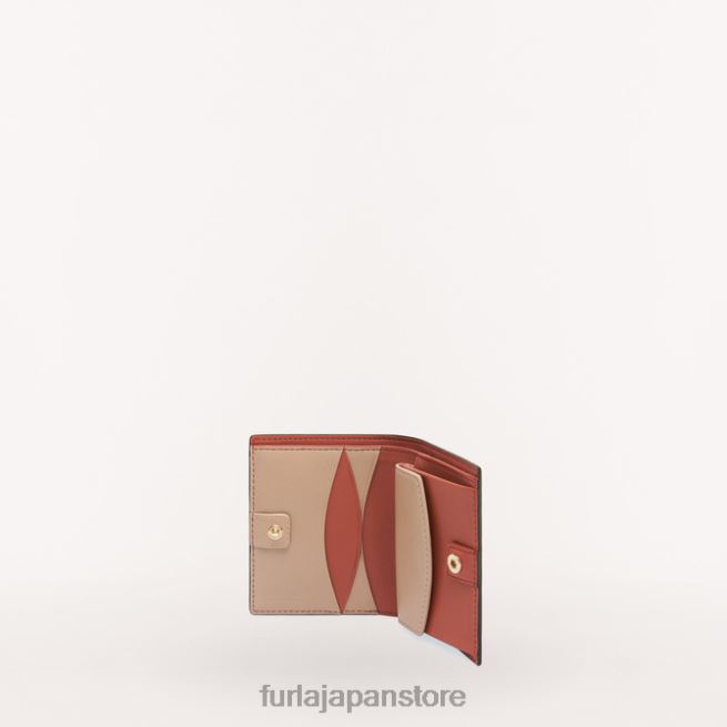 Furla ルナ コンパクトウォレットS 女性 アクセサリー 8B64V173 cannella/カメオint.