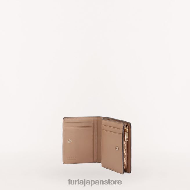 Furla カメリア コンパクトウォレットS 女性 アクセサリー 8B64V176 グレージュ